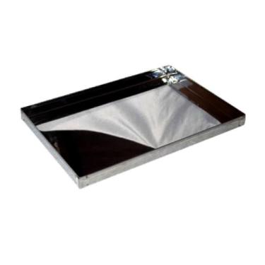 Imagem de Tabuleiro Assadeira Bandeja e Forma Aço Galvanizado 33x48cm - Ouro Min
