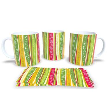 Imagem de Canecas de Porcelana Personalizadas Natal 2 - Estampa Sublimada, Mod.3