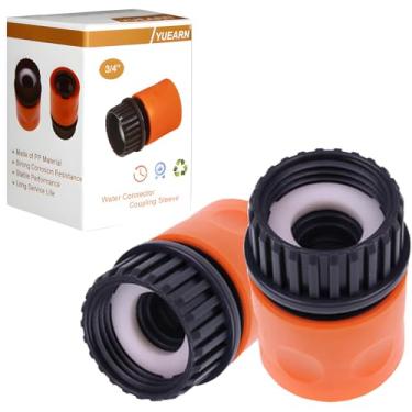 Imagem de YUEARN 2 peças de mangas de acoplamento de conector de água adequadas para Stihl TS400 TS410 TS420 TS700 TS800, compatível com 4201-670-1701, 42016701701, 503 26 60-03, 503266003, 609 082 66 2,