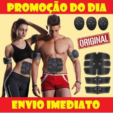 Imagem de Aparelho Definidor Abdomem Coxa Perna Braço Tonificador Muscular Estim