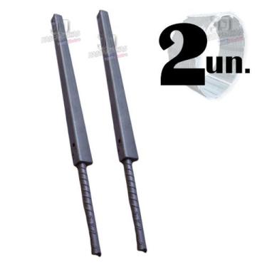 Imagem de Haste para concertina 30cm galvanizada vergalhão Kit 2 un - JJ