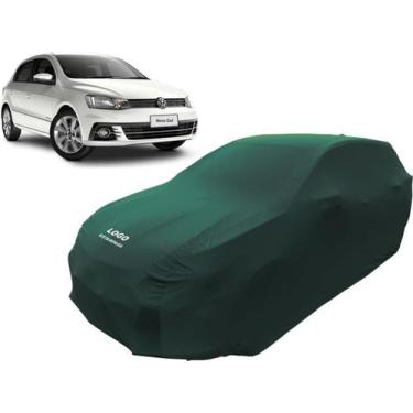 Imagem de Capa Automotiva Volkswagen Gol G5 A G8 Tecido Cor Preta - Mz, Verde