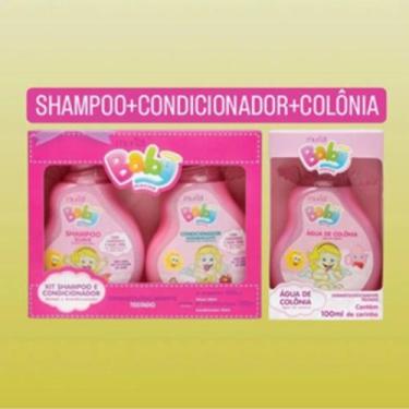 Imagem de Kit Muriel Baby Menina Shampoo + Condicionador + colonia 100 ml