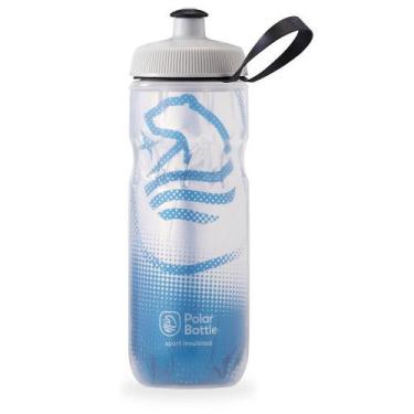 Imagem de Garrafa Isotérmica Polar Bottle Sport Big Bear Branca e Azul 590ml Car