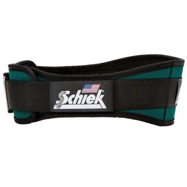 Imagem de Cinto de levantamento de peso Schiek Sports modelo 2004 nylon 4 3/4", Forest Green, X-Large