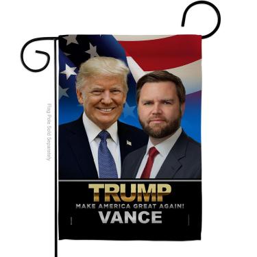 Imagem de American Made Flag Trump Vance Bandeira Quintal Placa de Parede Deor para Casa Porta Quarto Varanda Pátio Tapeçaria Tiro 2024 Presidente 47 MAGA Poster Decorações Patrióticas Exteriores, Presentes