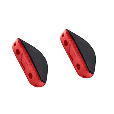 Imagem de BLAZERBUCK Almofadas de nariz de ajuste asiático de substituição para óculos de sol Oakley Fives Squared/Valve New 2014/Turbine//Mainlink/Pit Bull - Vermelho
