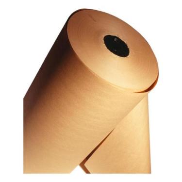 Imagem de Bobina de Papel Kraft com 100m 80g Resistente - MDV, 80cm