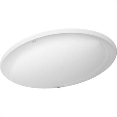 Imagem de Cuba Embutir Oval Deca Louca 49X37Cm Branco L.37.17