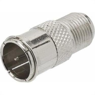 Imagem de Conector Coaxial ''Femea'' Engate Rapido 1095 - Kit C/10 - DEZCOMP