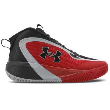 Imagem de Tênis de Basquete Masculino Under Armour Swish 2, Vermelho, 45