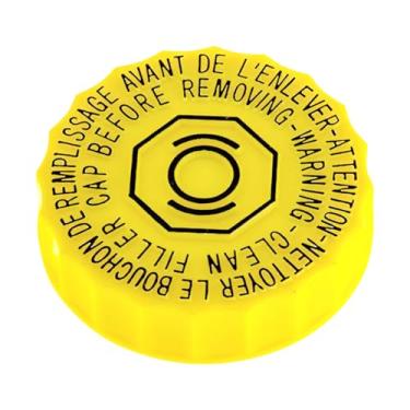 Imagem de Tampa do reservatório de fluido de freio, tampa de enchimento do cilindro de freio mestre, peça de reposição OEM #4683656AB, compatível com Wrangler Dodge Journey 2001-2017 2009-2020