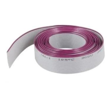 Imagem de 15 Cabo Flat Cinza 26 Vias Passo 1,27mm 28awg 300v
