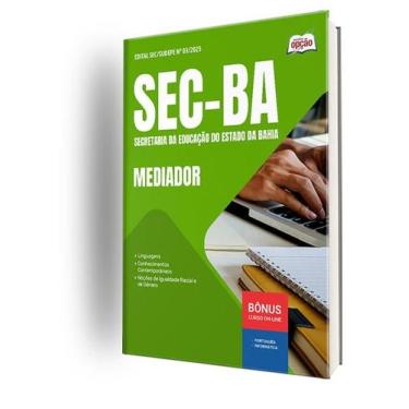 Imagem de Apostila SEC-BA  - Mediador - Apostilas Opção