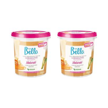 Imagem de Depilatorio Depil Bella Cera Hidro 600G Natural-Kit C/2Un