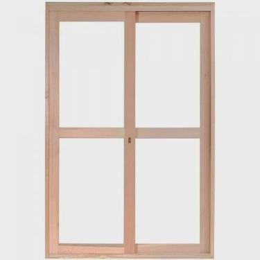 Imagem de Porta de Madeira Balção de Correr 213x180cm com Batente 9,4cm ewk 480 Rondosul