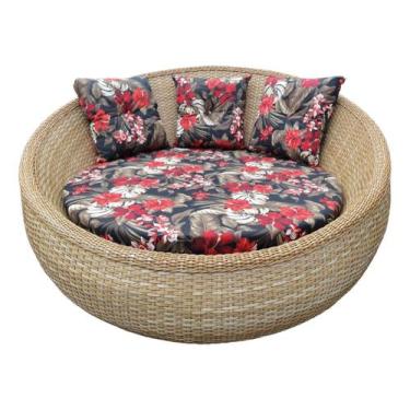 Imagem de Chase Redonda Fibra Sintética Área Externa e Interna Jardim Varanda Sa