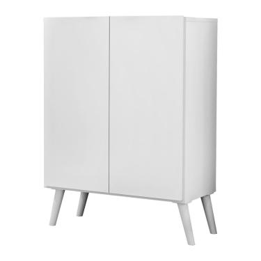Imagem de Aparador Retrô Multimóveis Cantinho Do Café 2 Portas Branco