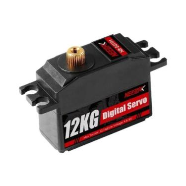 Imagem de Servo Motor De Alto Torque De Baixo Perfil De 12KG Para 1/18 1/16 1/14