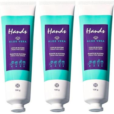 Imagem de Kit 3x Luvas de Silicone Hinode para Todos os Tipos de Pele - HND