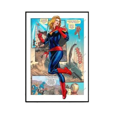 Imagem de Marvel Vingadores Homem-aranha Homem De Ferro Super-herói Arte Da Pare