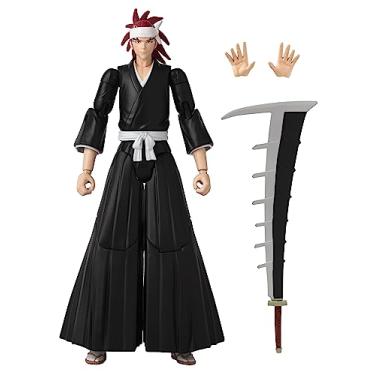 Imagem de BANDAI Anime Heroes Bleach Figures Abarai Renji Action Figure Articulated Anime Figure with Swappable Arms and Faces Bleach Action Figures, 17 cm