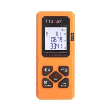 Imagem de Telêmetro a Laser Portátil Recarregável USB De 40M 60M Para Construção