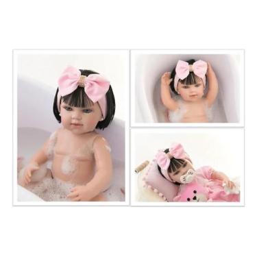 Imagem de Bebê Reborn Original Linda Menina 100% Silicone Meu Xodó
