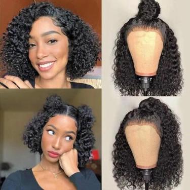 Imagem de Peruca SODLIS Short Bob 25cm Cabelo humano com 150% de densidade para 