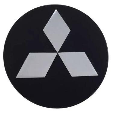 Imagem de Jogo Calota Centro Miolo Roda Mitsubishi L200 Tr4 Preto