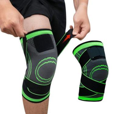 Imagem de Joelheira De Compressão Tensor Alívio De Dor No Joelho Ajustável Ortop