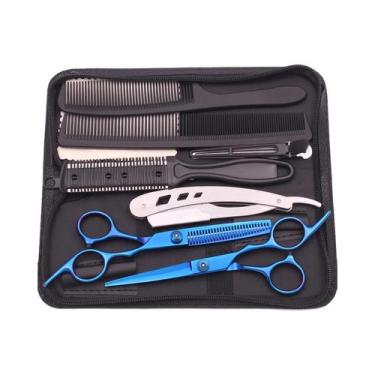 Imagem de Tesoura De Corte De Cabelo Inoxidável De 6 Polegadas Para Barbearia, T