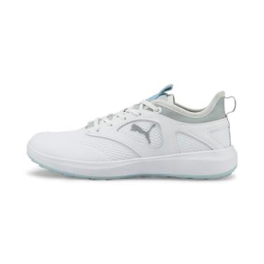 Imagem de PUMA Sapato de golfe feminino, Puma White PUMA Silver Lucite, 10