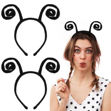 Imagem de Coopay 2 Pcs Antenna Butterfly Headband, Bug Ladybug Headband Snail Hairband for Kids Adult, Butterfly Ant Bee Hair Accessories for Halloween Party Costume Cosplay Dress Up Pretend Play Accessory