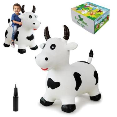 Imagem de Bouncy Cow Hopping Horse HotMax para crianças de 2 a 4 anos