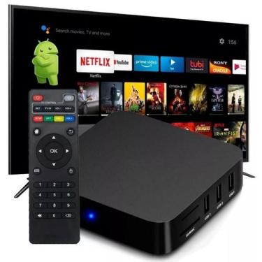 Imagem de SmartBox Smart 4k Plus Wifi Android Para Tv Simples Sem Smart - Novo -
