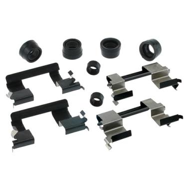 Imagem de ACDelco Kit profissional de pinça de freio a disco frontal 18K1733X com clipes, vedações e buchas
