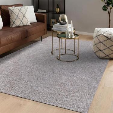 Imagem de Tapete De Sala Antiderrapante Tenerife 1,32 X 1,00 Marrom Claro/Caramelo