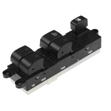 Imagem de QCBQBI [Substituição] 25401-EB30B 25401EB30B Interruptor de janela para Nissan para Navara D40 para Qashqai para Pathfinder R51 2004-2016 (Cor: LHD)