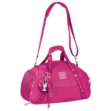 Imagem de Bolsa Rebecca Bonbon RB Sacola Grande Nylon Academia Viagem (Rosa)