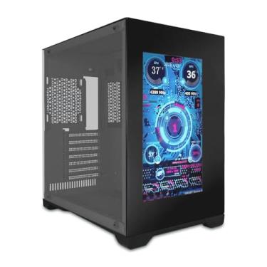 Imagem de Gabinete Gamer Concórdia PZ-Led com tela frontal