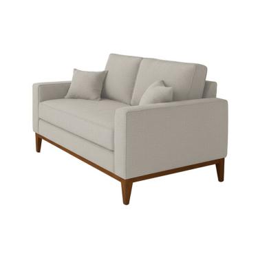 Imagem de Sofá Living Beny 2 Lugares 1,40m Linho Cru
