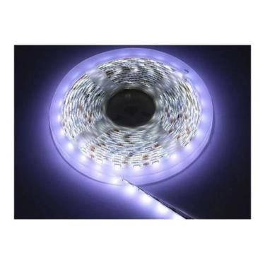 Imagem de Fita Led Branca Fria 50x50 Dupla Face A Prova D'agua 6000k 12V 18W 5 M