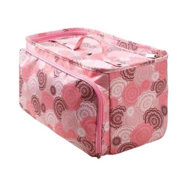 Imagem de Bolsa De Tricô Multifuncional Portátil Para Armazenamento De Lã, Croch