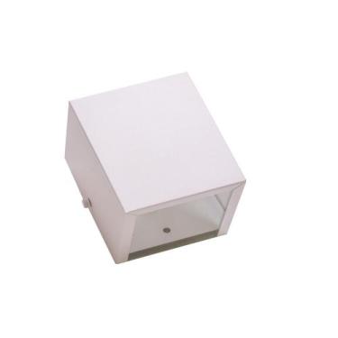 Imagem de Arandela Branco 2 Focos Parede Muro Ar1210 - Ideallume