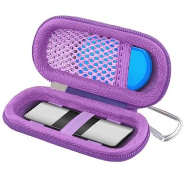 Imagem de Khanka Capa rígida de substituição para AliveCor Kardia Mobile ECG/KardiaMobile 6L EKG (Roxo)
