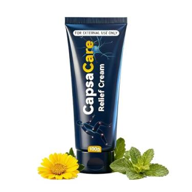 Imagem de Creme de alívio Capsa Care, articulações e músculos – Massagem muscular calmante, ingredientes suaves, nutre a pele, articulações confortáveis