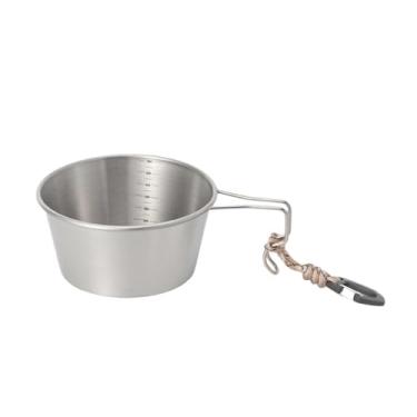 Imagem de Copos de isca - Copo de isca de aço inoxidável | Equipamento Agnler multifuncional para adultos, recipiente de mistura de comida de peixe em pó de aço inoxidável