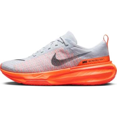 Imagem de Nike ZoomX Invincible Run Flyknit 3 Tênis masculino, Platina pura/cinza claro/púrpura / preto, 42