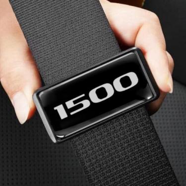 Imagem de QZXIAOGU 2 peças ajustador de cinto de segurança de carro para carro capa universal para cinto de segurança de carro para uma condução mais confortável, alça de ombro de cinto de segurança (1500)